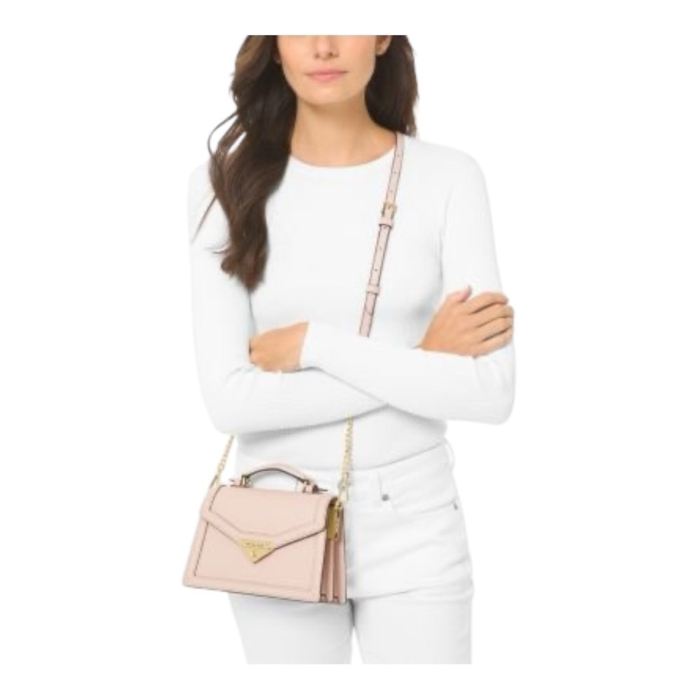 MICHAEL MICHAEL KORS
Grace Small Saffiano Leather Crossbody Bag - Picture 3 of 6